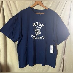 Urban Outfitters - Rose College - Navy Tee👕👕